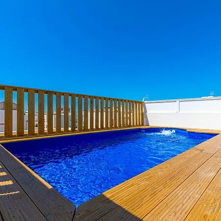 Rooftop Terrace - Private Pool And Sun Deck Tavira